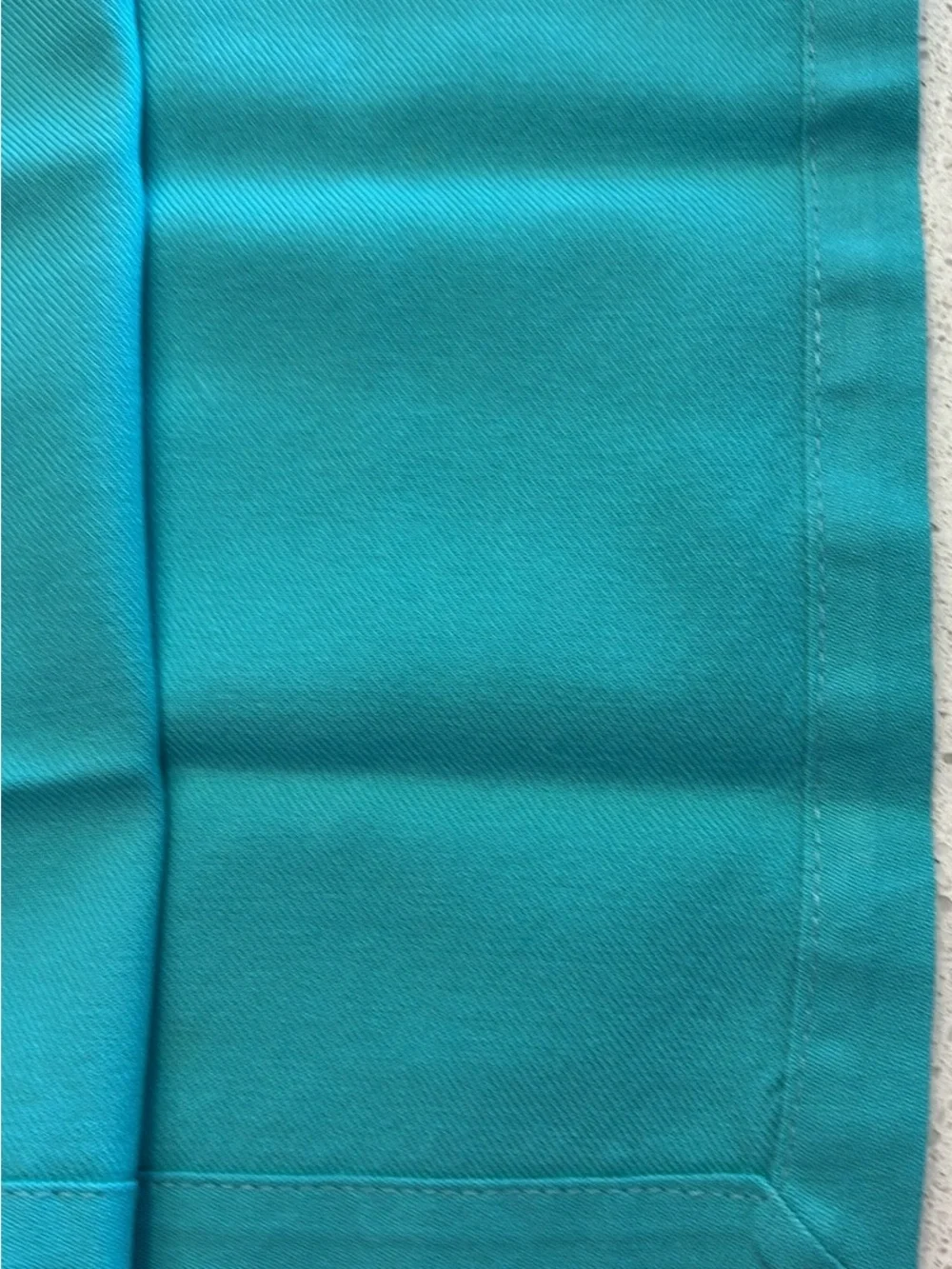 N/A turquoise cloth